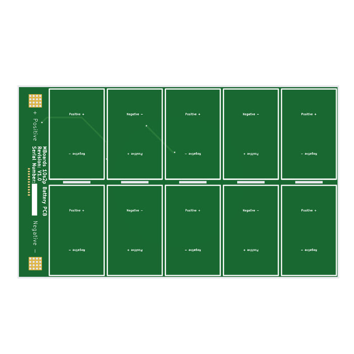 10s2p 21700 Battery PCB