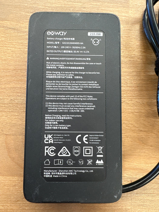 (Exway GaN 12s 4a 210W Charger [USED-011]