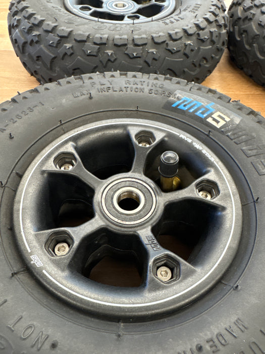 MBS 9in AT Tires + Hubs + Bearings [USED-070]