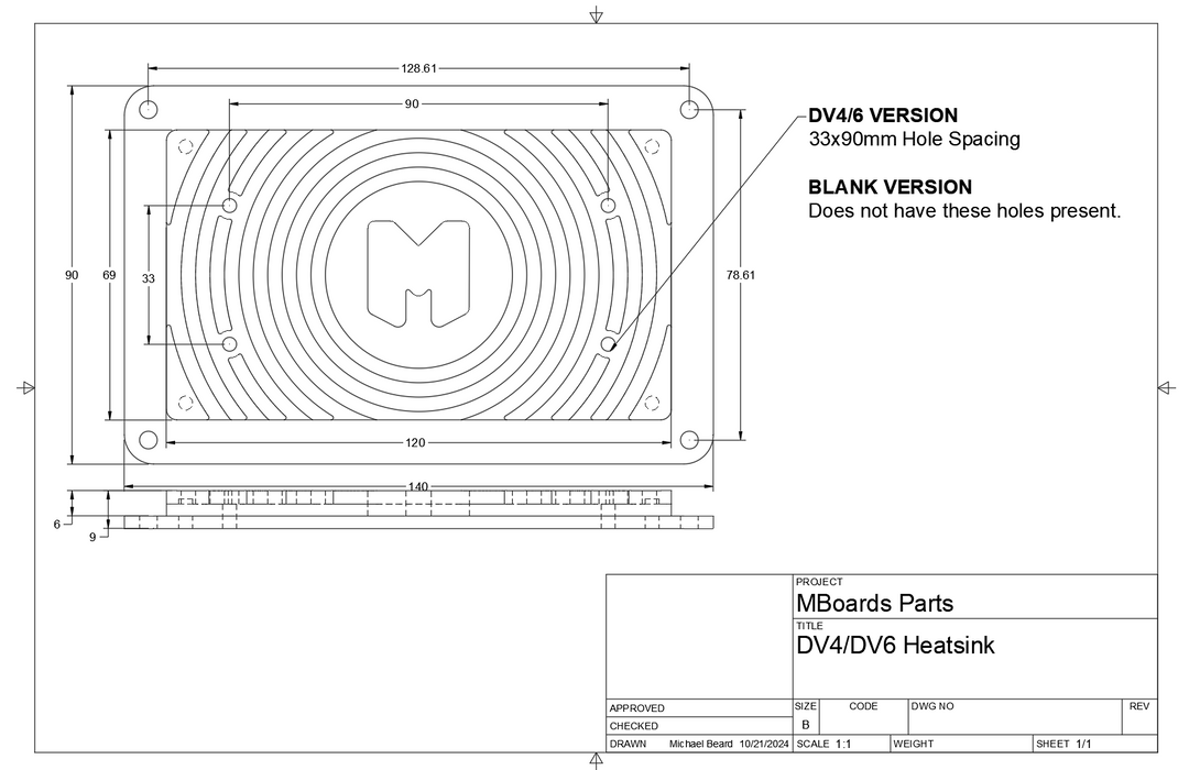 Universal Heatsink (Blank)