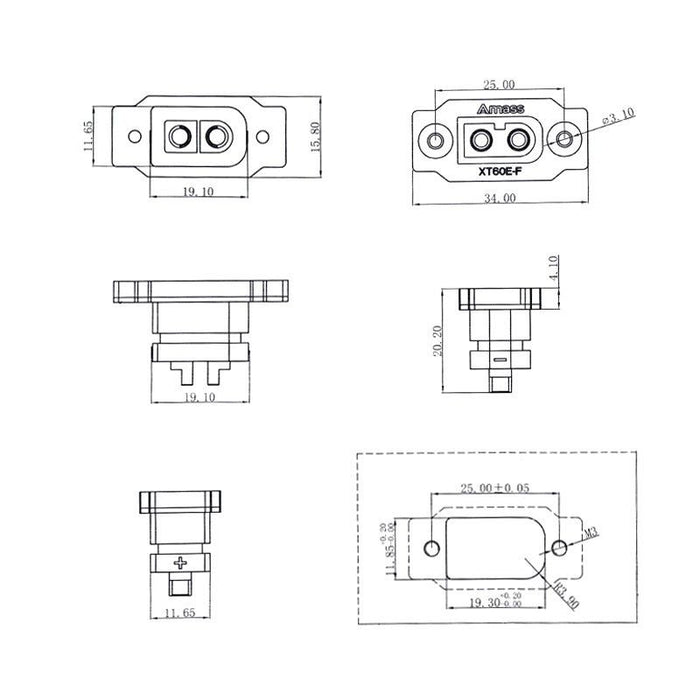 XT60e-f Connector